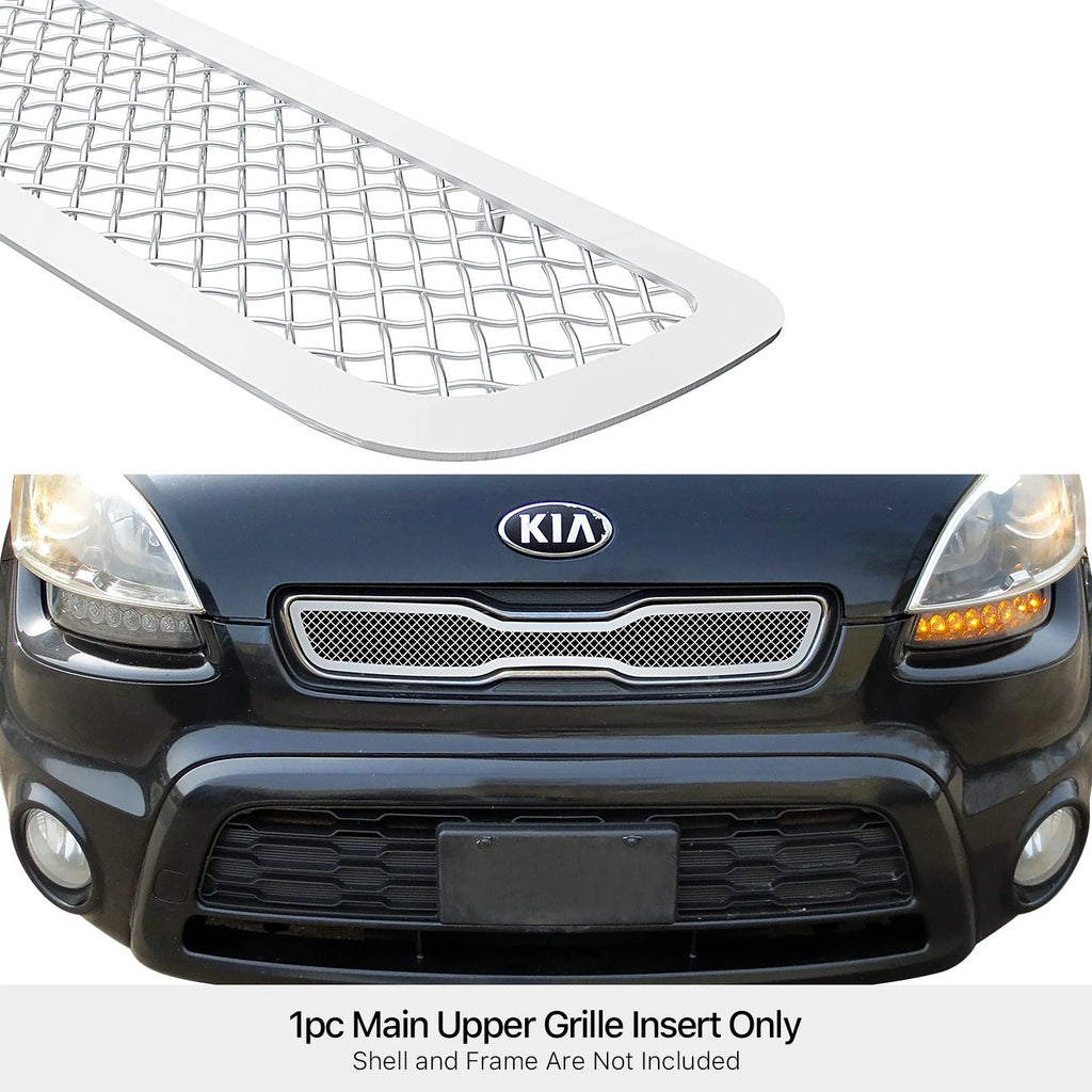Stainless Steel Mesh Grille Insert for Kia Soul (2012-2013)
