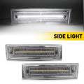 LED Clear Front Side Marker Signal Lights for GMC K5 Jimmy Suburban (1981–1991)
