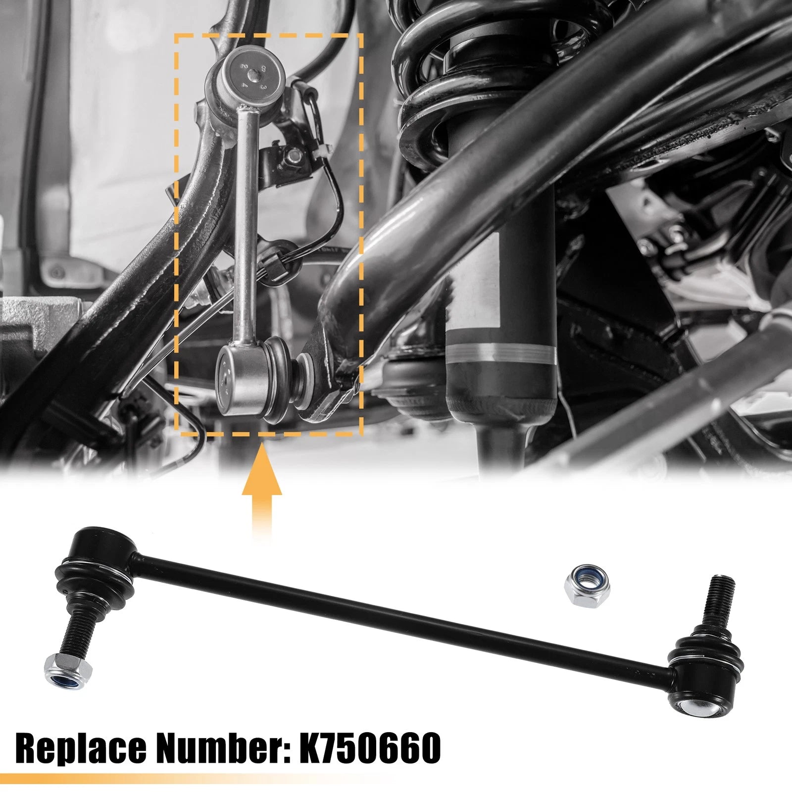 2X Front Rear Sway Bar Links K750660 for Buick Regal 