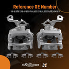 Rear Brake Calipers (Left & Right) w/ Bracket for Toyota Corolla (2014–2017)