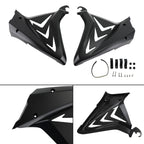 Side Frame Cover Panels for Honda CBR650R (2019–2021) Black