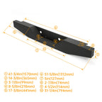 Steel Rear Step Bumper Assembly for Ford Ranger Pickup (1993–2011)