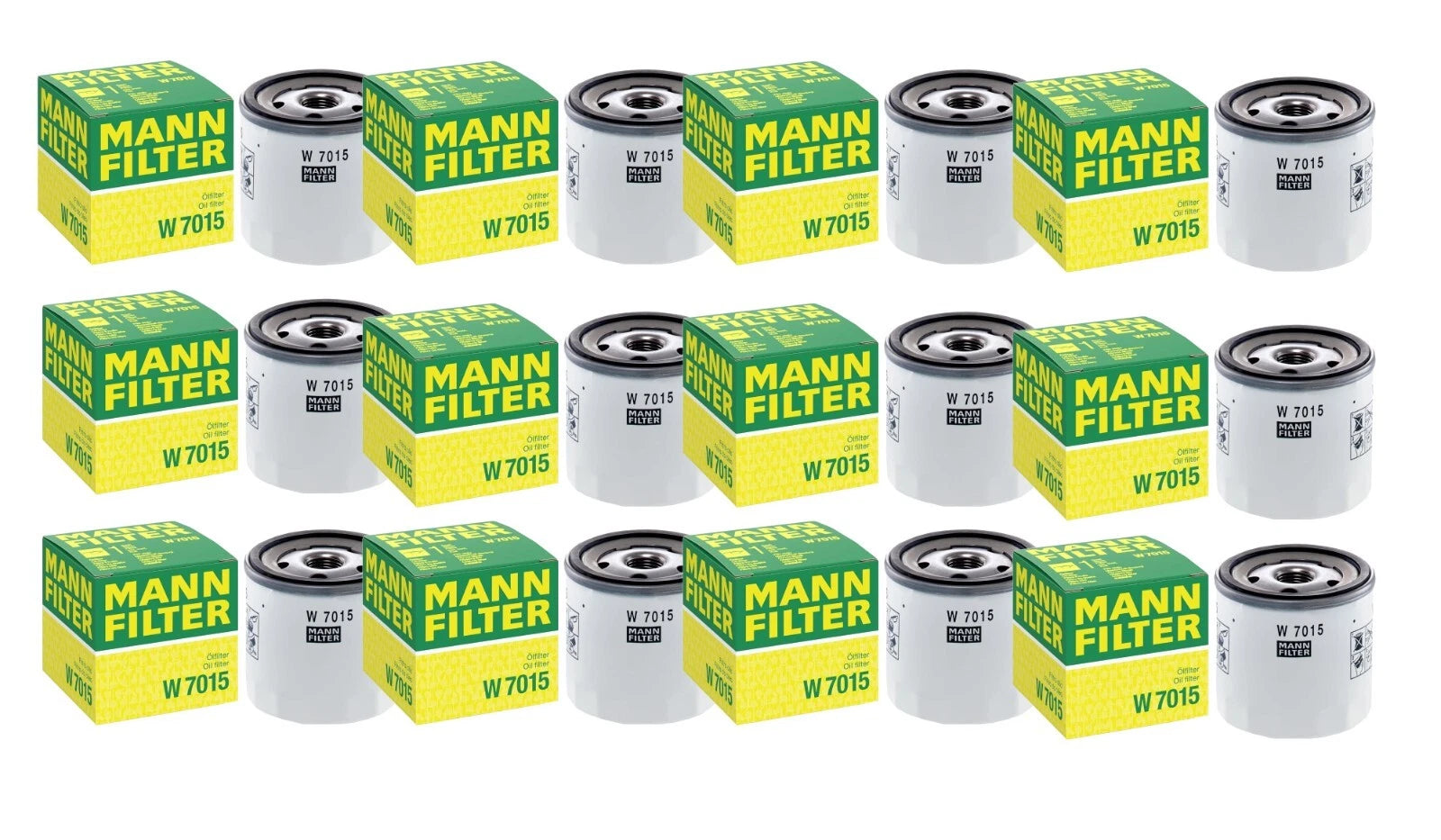 Set of 12 Engine Oil Filters for Ford Jaguar Land Rover Lincoln Mercury