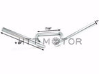 1" Chrome Z-Bar Handle Bars for Harley XL Sportster 883 1200