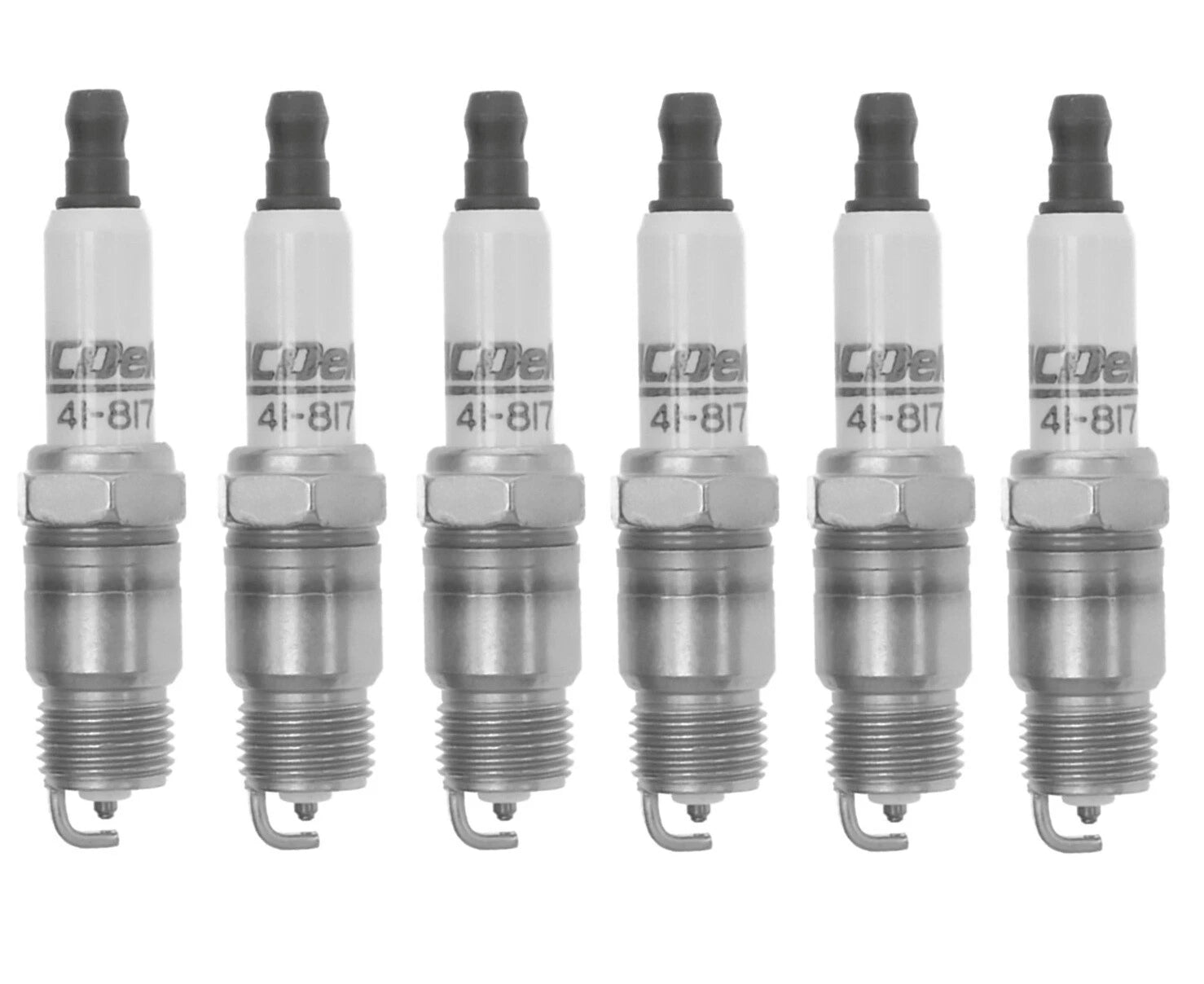 Set of 6 Spark Plugs for Chevy Citation, Isuzu Rodeo, Pickup, Trooper (V6)