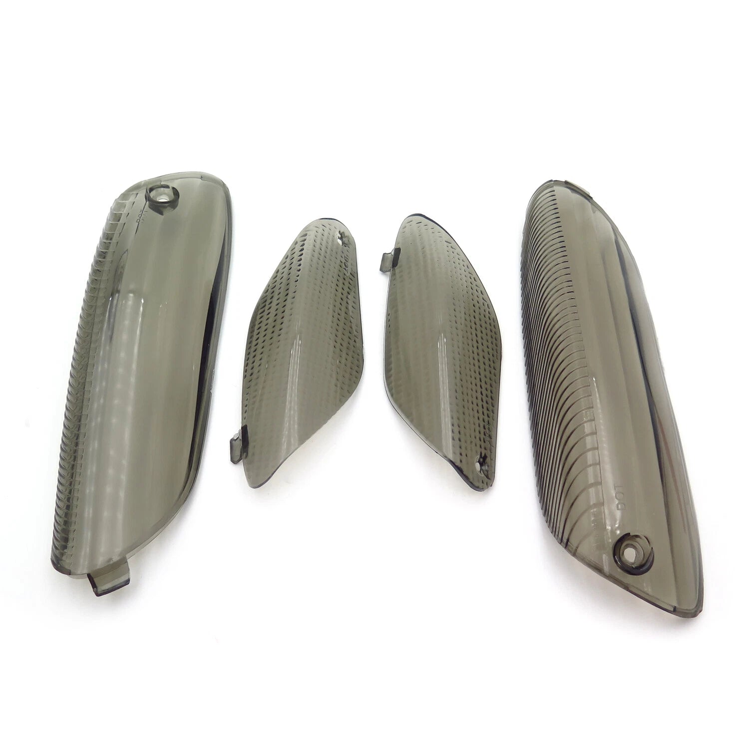 4X Smoked LED Tail Light Lenses for Aprilia RSVR Factory RSV1000 (2004–200)