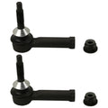 2X Moog Front Outer Steering Tie Rod End Kit for Ford Flex Taurus MKT Five Hundred (2008–2019)