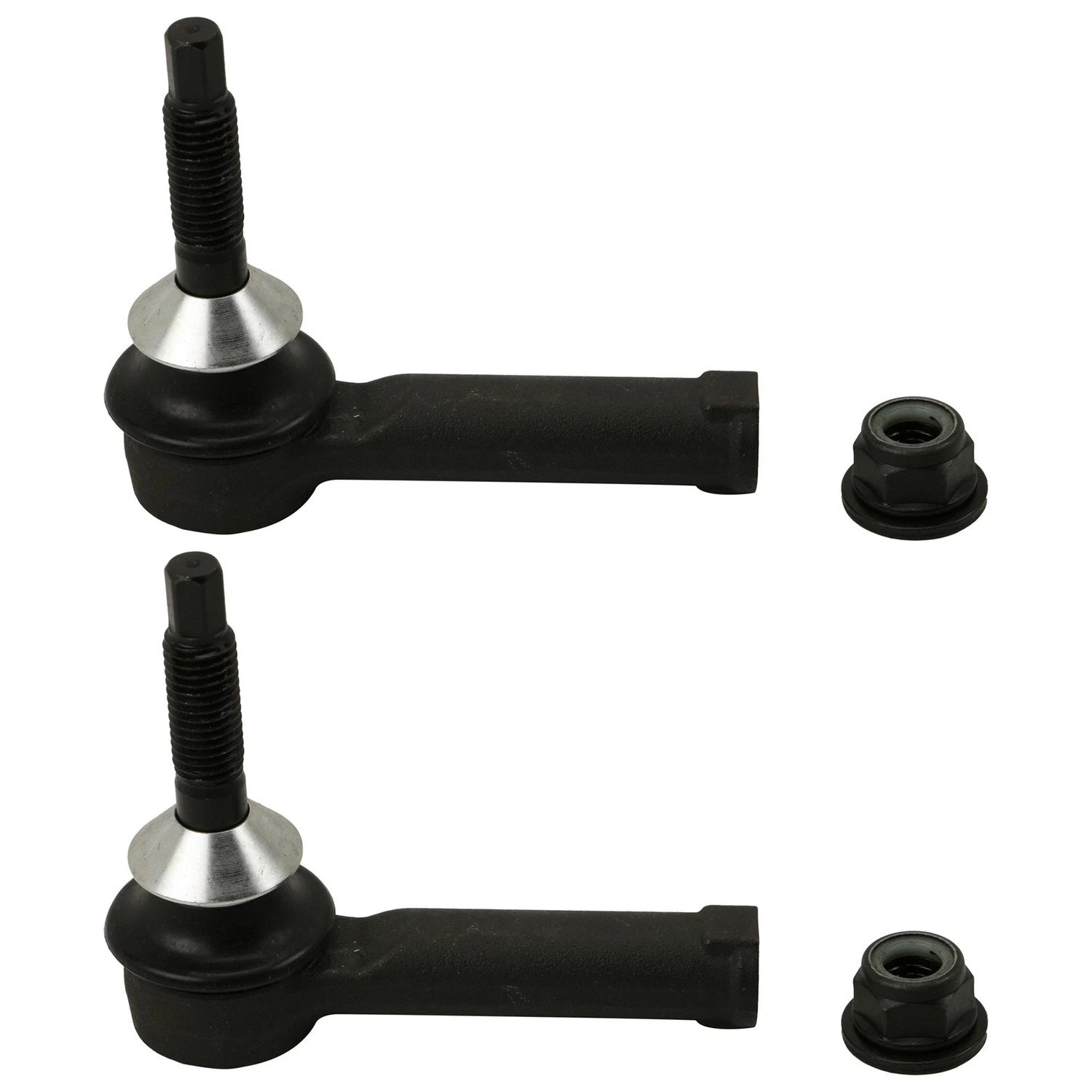2X Moog Front Outer Steering Tie Rod End Kit for Ford Flex Taurus MKT Five Hundred (2008–2019)