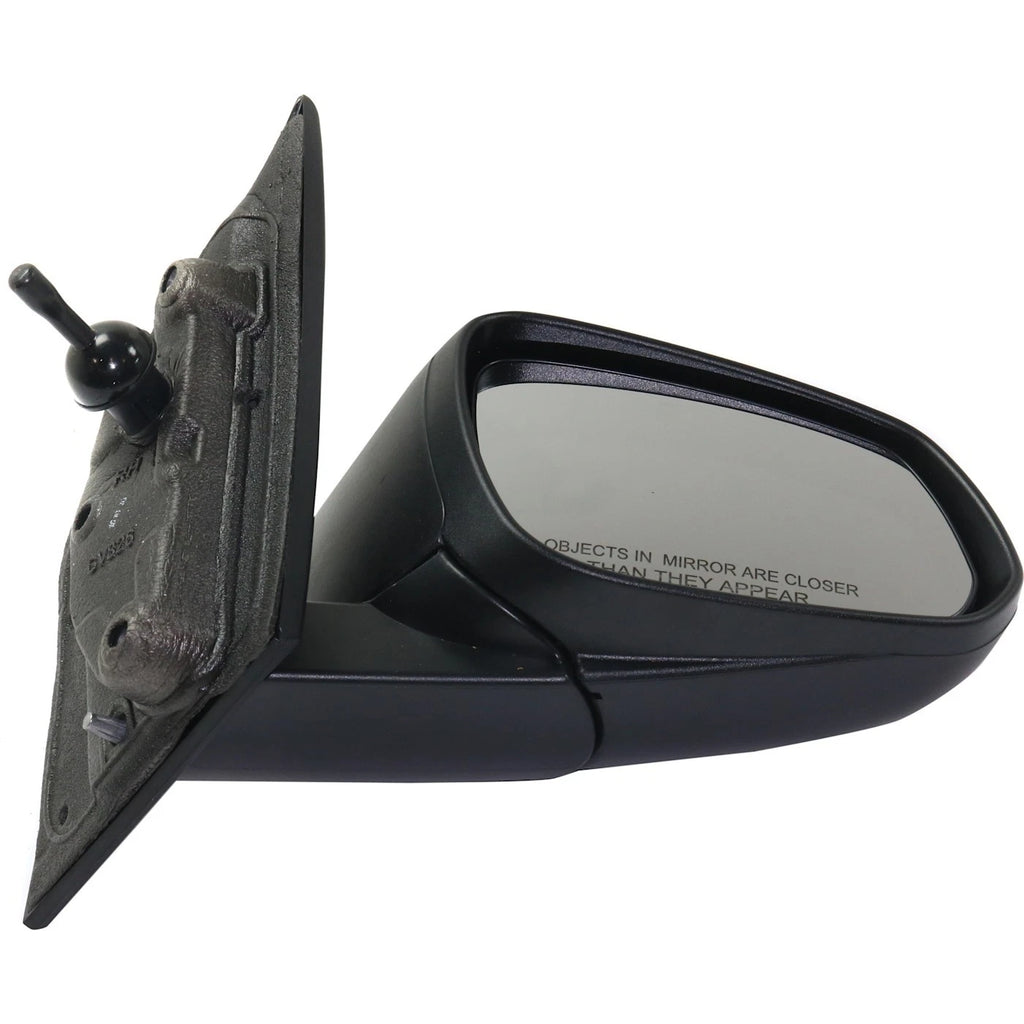 Manual Mirrors for Chevrolet Spark (2016) - Driver & Passenger Side, Textured Black