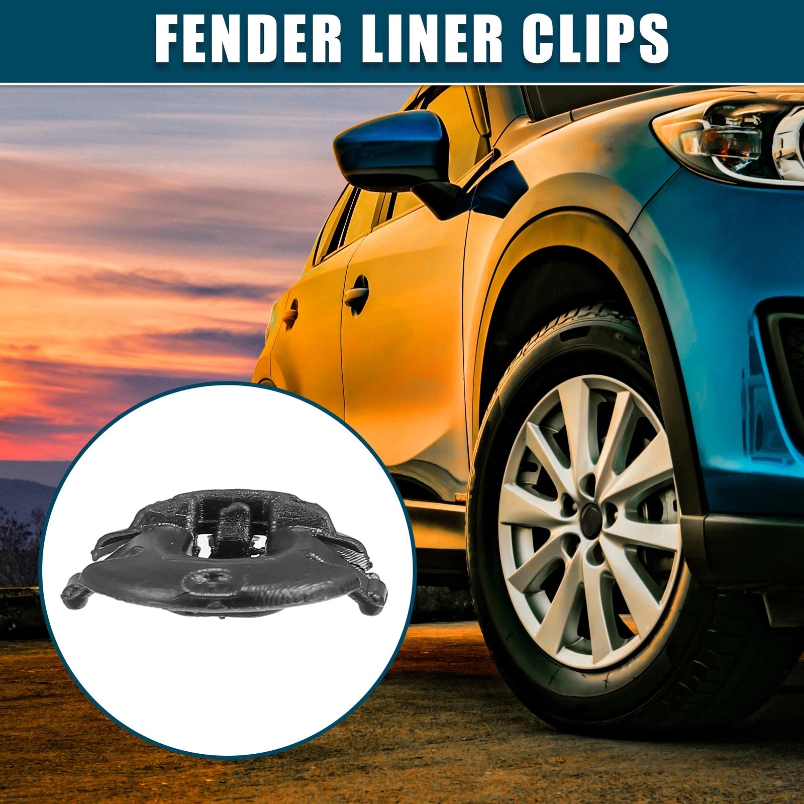 30 Pcs Fender Liner Clips for Audi A4 (No. 4F0825429A)
