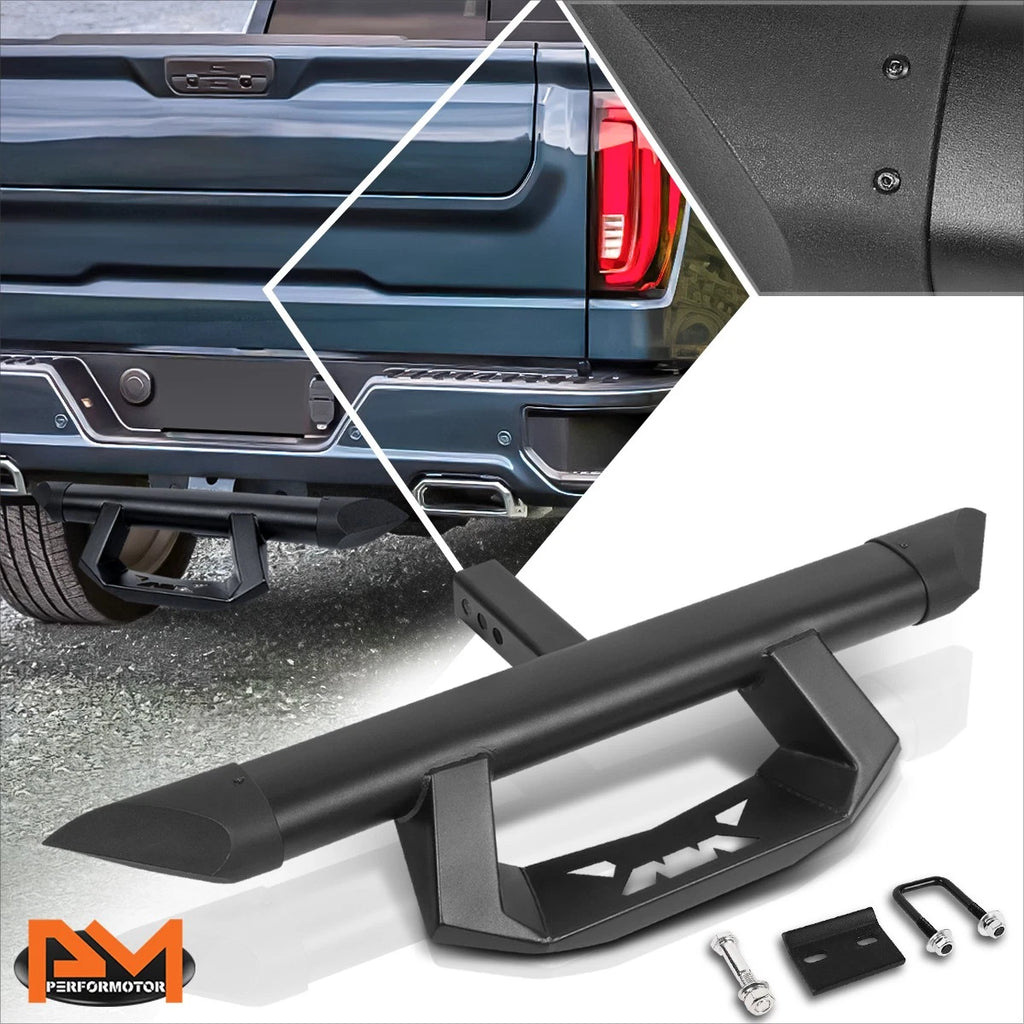 J2 Universal Drop Step Oval Tow Hitch Step for Pickup Trucks (2" Receiver)