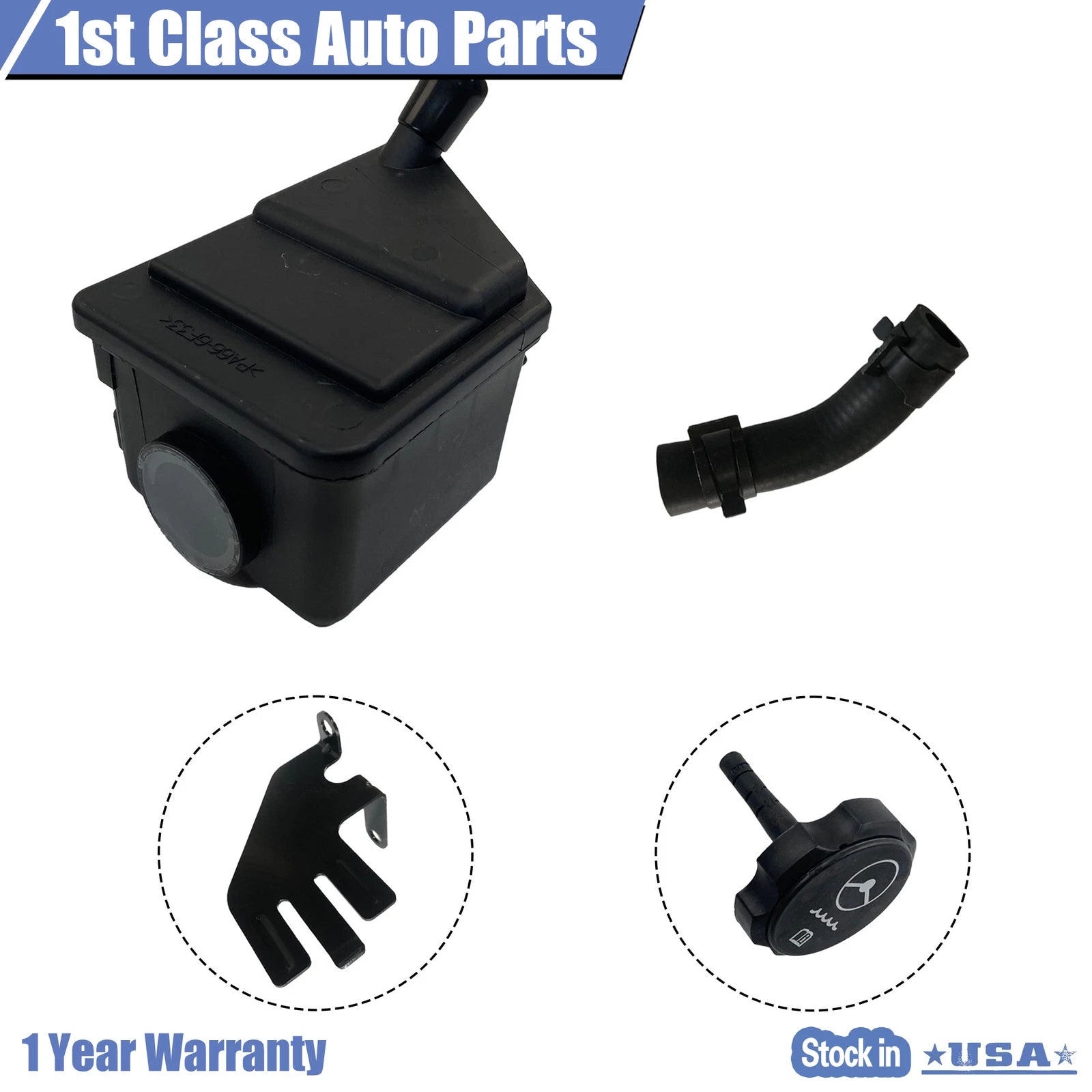 Power Steering Pump Cap for Chevy Corvette, LaCrosse, Buick, Cadillac (1986-2011)