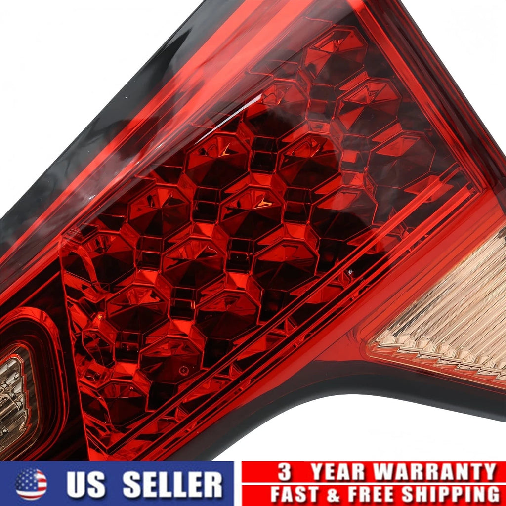 Pair Inner Tail Lights for Honda HR-V (2016–2018) 1.8L L4 Rear Taillamp