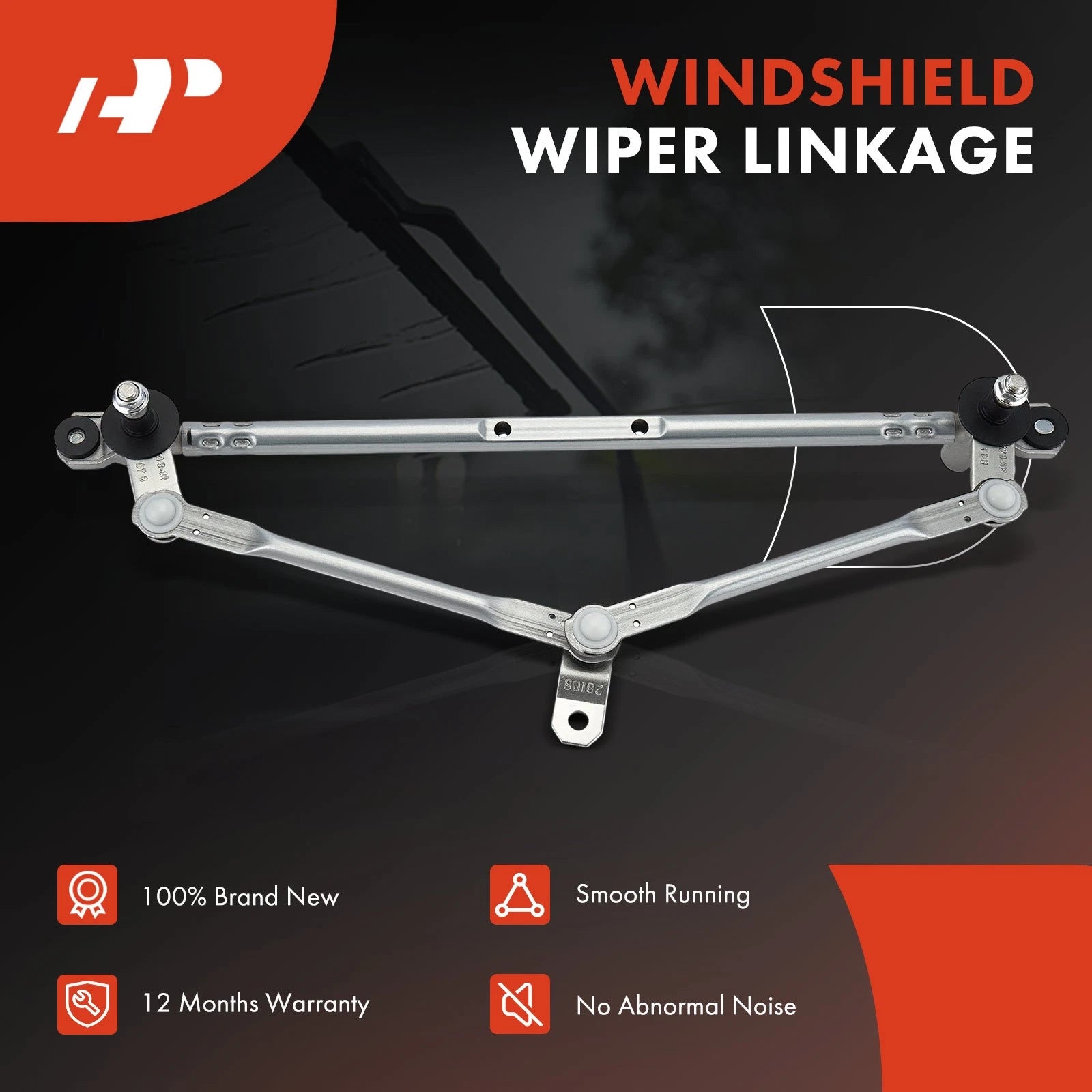 Front Windshield Wiper Linkage for Chevy Aveo & Pontiac G3 (2007-2011)