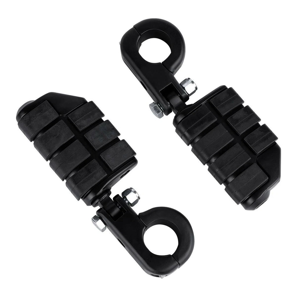 32mm Matte Black Highway Engine Guard Bar Footpegs for Harley Dyna Sportster