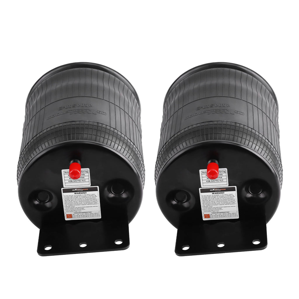 Pair Air Suspension Spring Bags for ContiTech 910175P456, Goodyear 1R12398