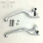 Chrome Brake Clutch Hand Levers for Harley Touring Trike FLHR FLHRC (2009–2023)