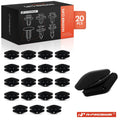 20Pcs Nylon Guide Clip Fasteners for Buick Chevrolet 