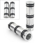 1" Aluminum Handlebar Hand Grips for Harley Sportster Dyna Softail Road King