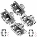 4x Front & Rear Brake Calipers with Bracket for Toyota Sienna (2004-2010)