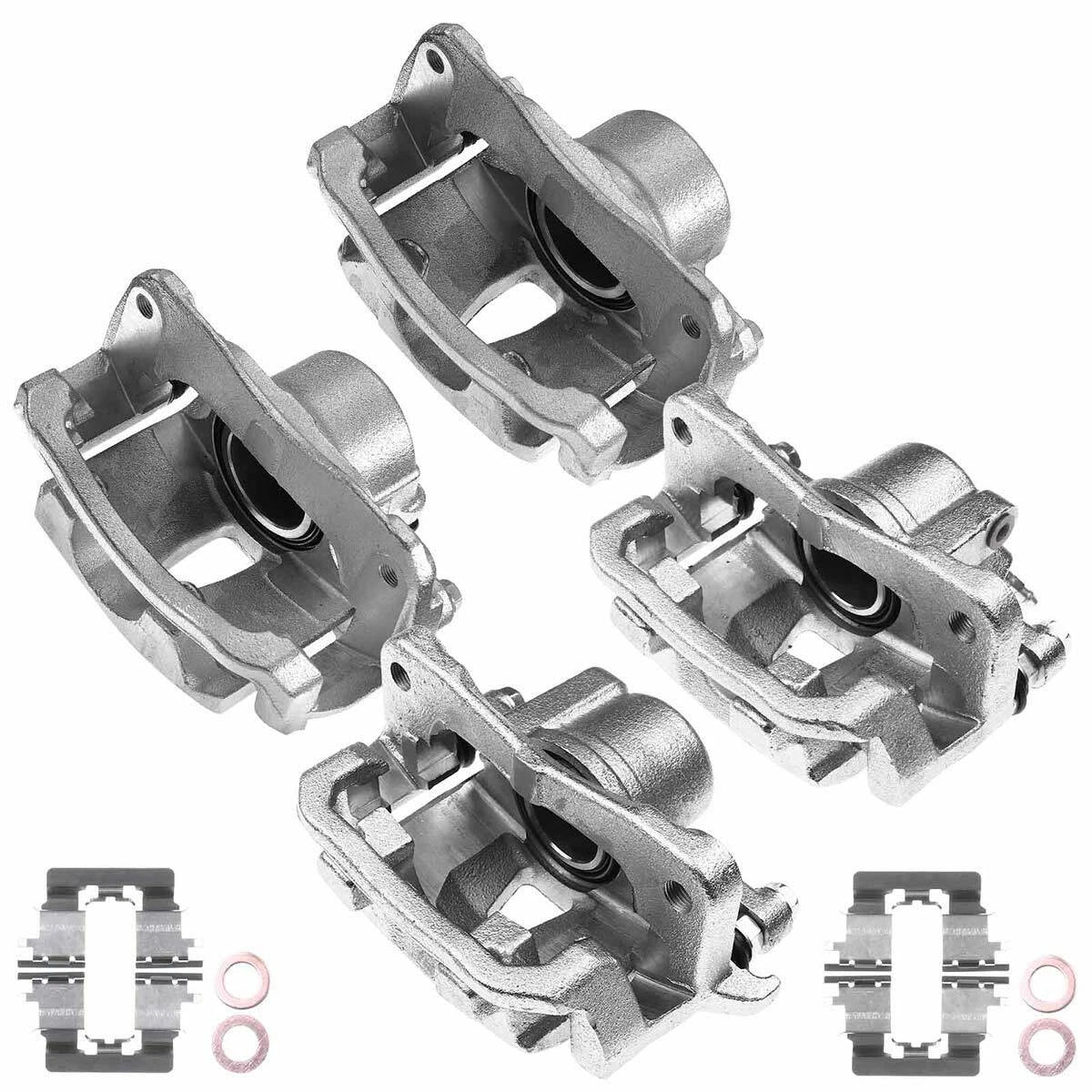 4x Front & Rear Brake Calipers with Bracket for Toyota Sienna (2004-2010)