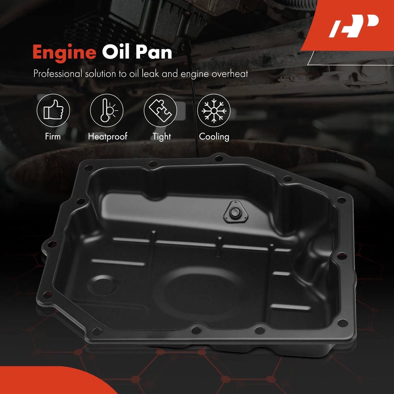 Transmission Oil Pan Kit with Filter for Ram Dakota Jeep Wrangler (2005–2011)