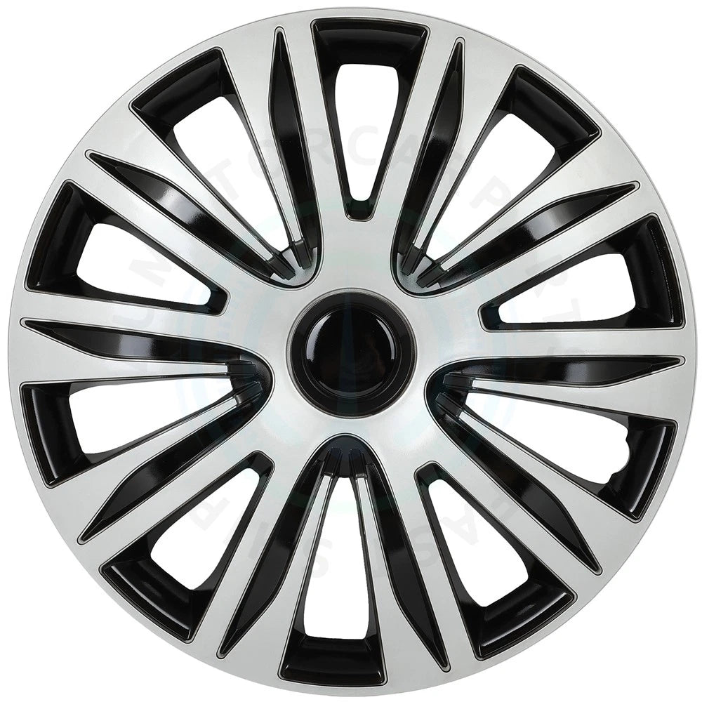 Set of 4 Hub Caps for 15 Inch Rims (Universal Fit)