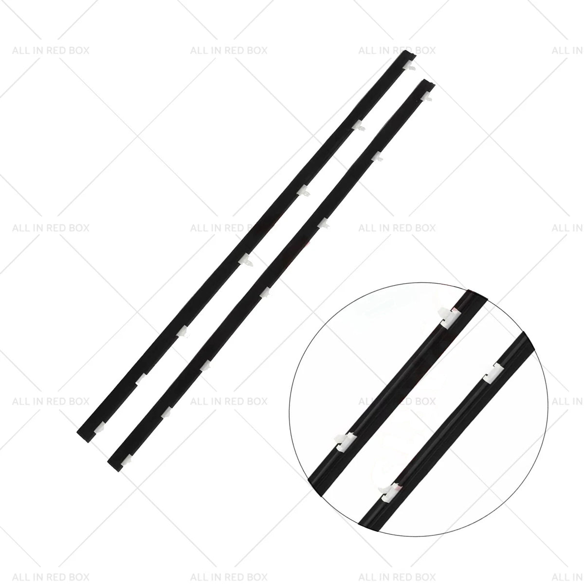 Set of 2 Front Outer Door Weatherstrips for Toyota LandCruiser 70