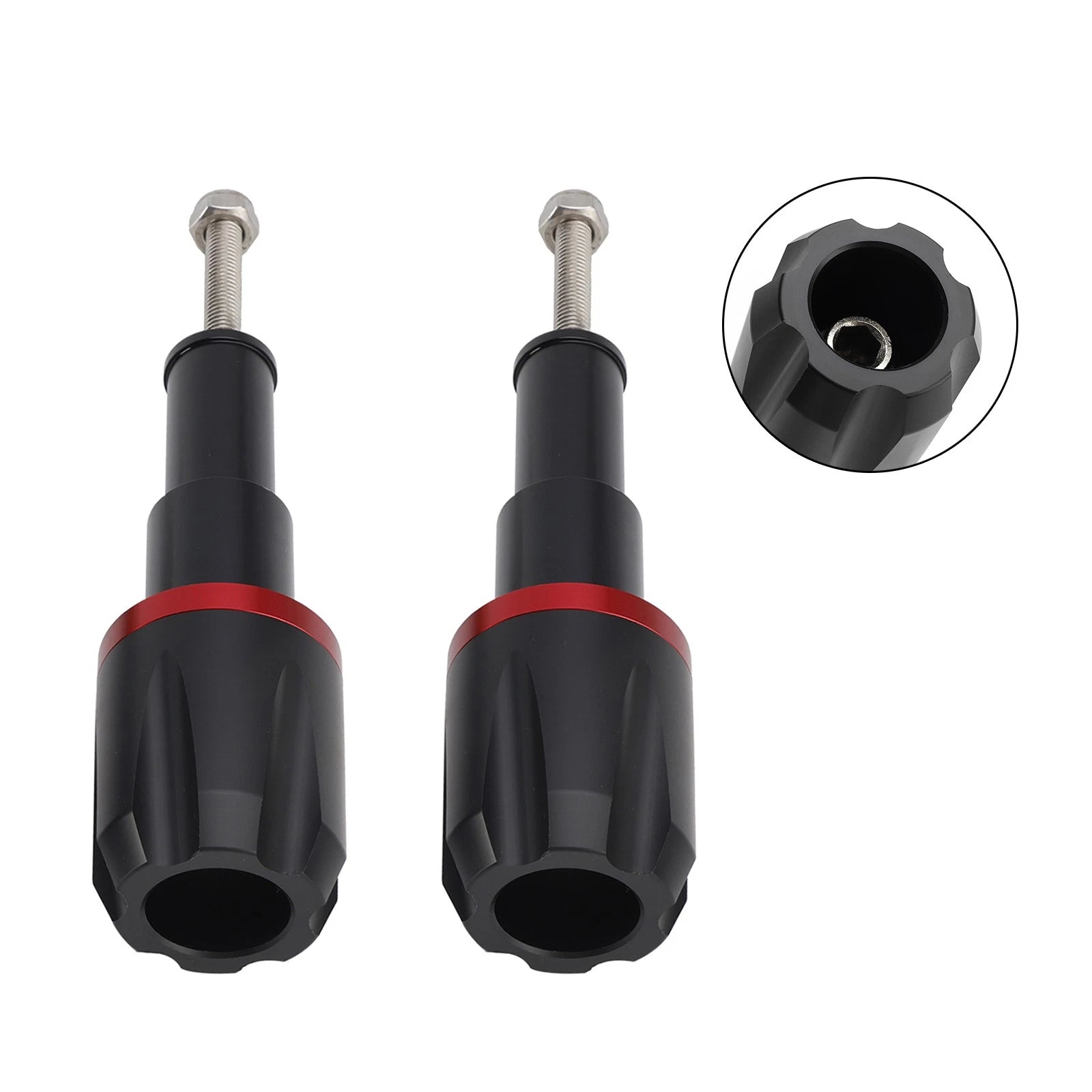 Crash Bobbin Protector Slider for Honda Rebel CMX500 (2017–2021) - Red
