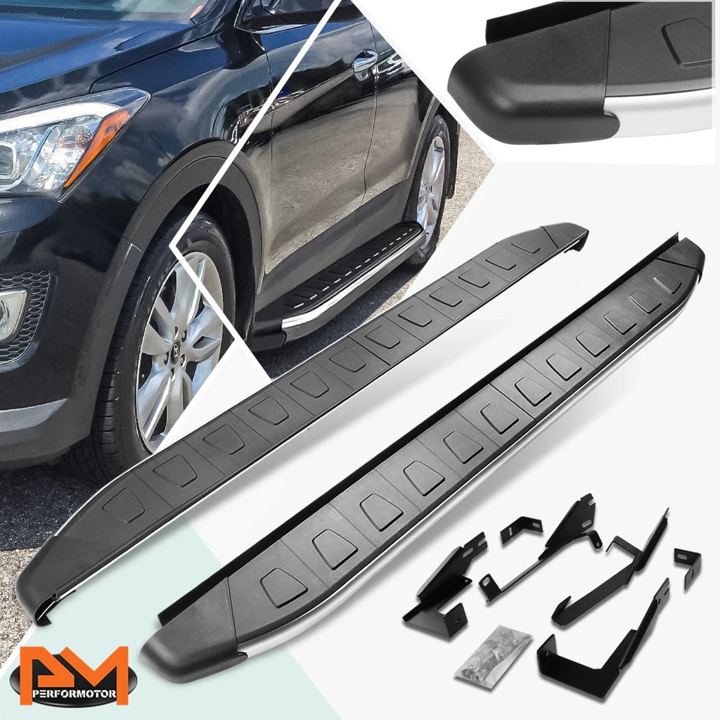 Set of 2 Aluminum 5.75" Side Step Nerf Bars for Hyundai Tucson (2010–2015)