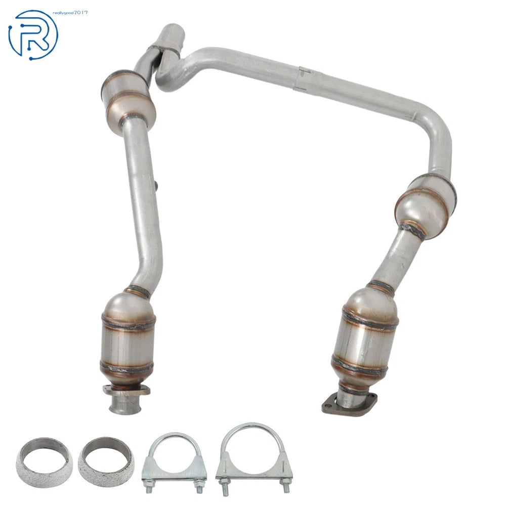 Y-Pipe Exhaust Catalytic Converter for Jeep Wrangler JK V6 (2007–2009)