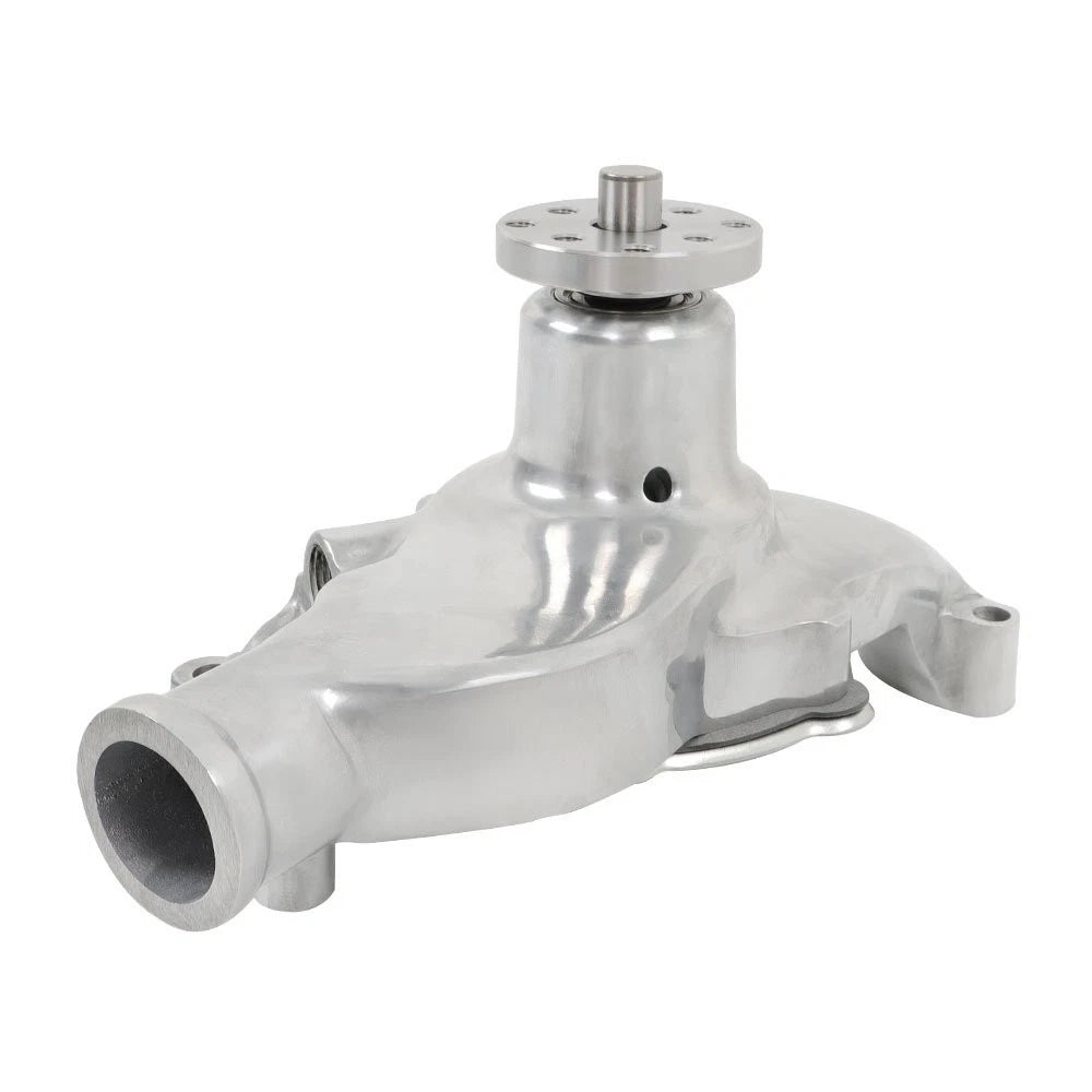 High Volume Water Pump for Chevy V8 283 327 350 (1955–1985) Polished Aluminum