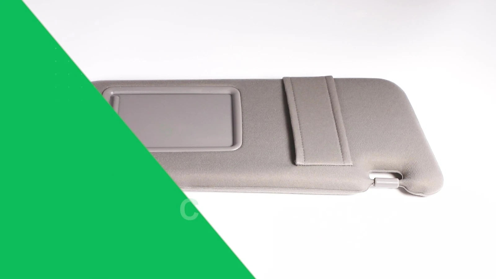 Gray Sun Visor for Toyota Camry (2007–2011) Right Passenger Side