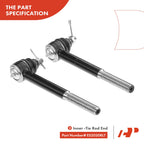 Set of 13 Front Ball Joints Sway Bar Links Tie Rod Ends for Chevy Buick Cadillac