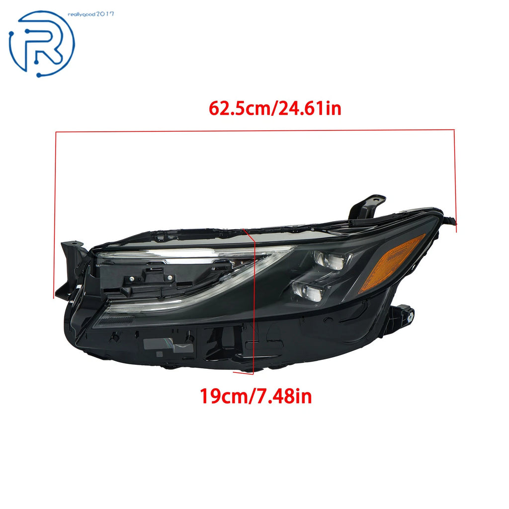 Black Trim for Toyota Camry XSE (2025) Headlights LED Left Dual Lens 81150AQ040