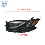 Black Trim for Toyota Camry XSE (2025) Headlights LED Left Dual Lens 81150AQ040