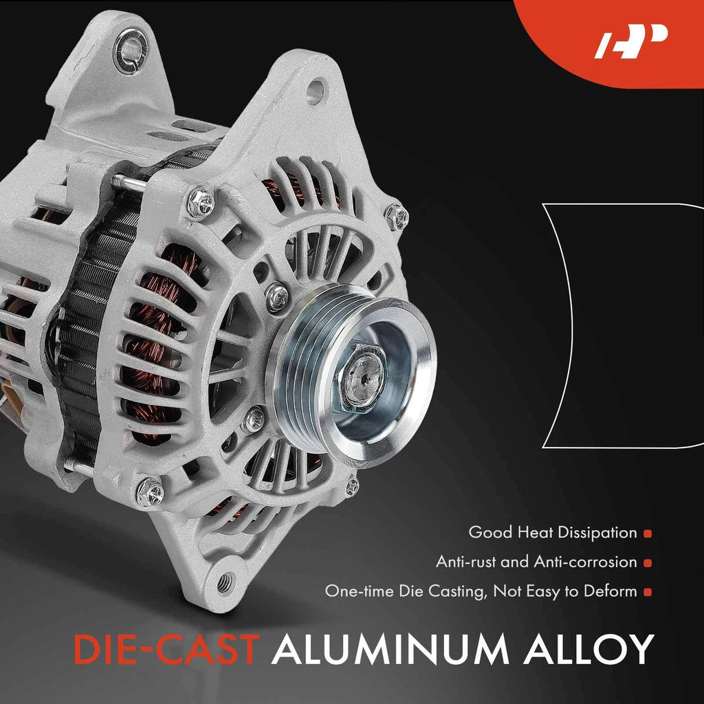 Alternator for Subaru Forester Impreza (1997–1998) 75A 12V 5-Groove