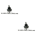 2X Moog Front Upper Suspension Ball Joint Kit for Blazer C10 Jimmy (RWD)