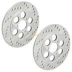 2X Front Brake Disc Rotors for Honda ATC200X ATC250R (1983–1985) 43122-965-000