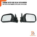 Chrome Wing Door Side Mirror for Toyota Hilux MK3 4Runner Surf (88-97)
