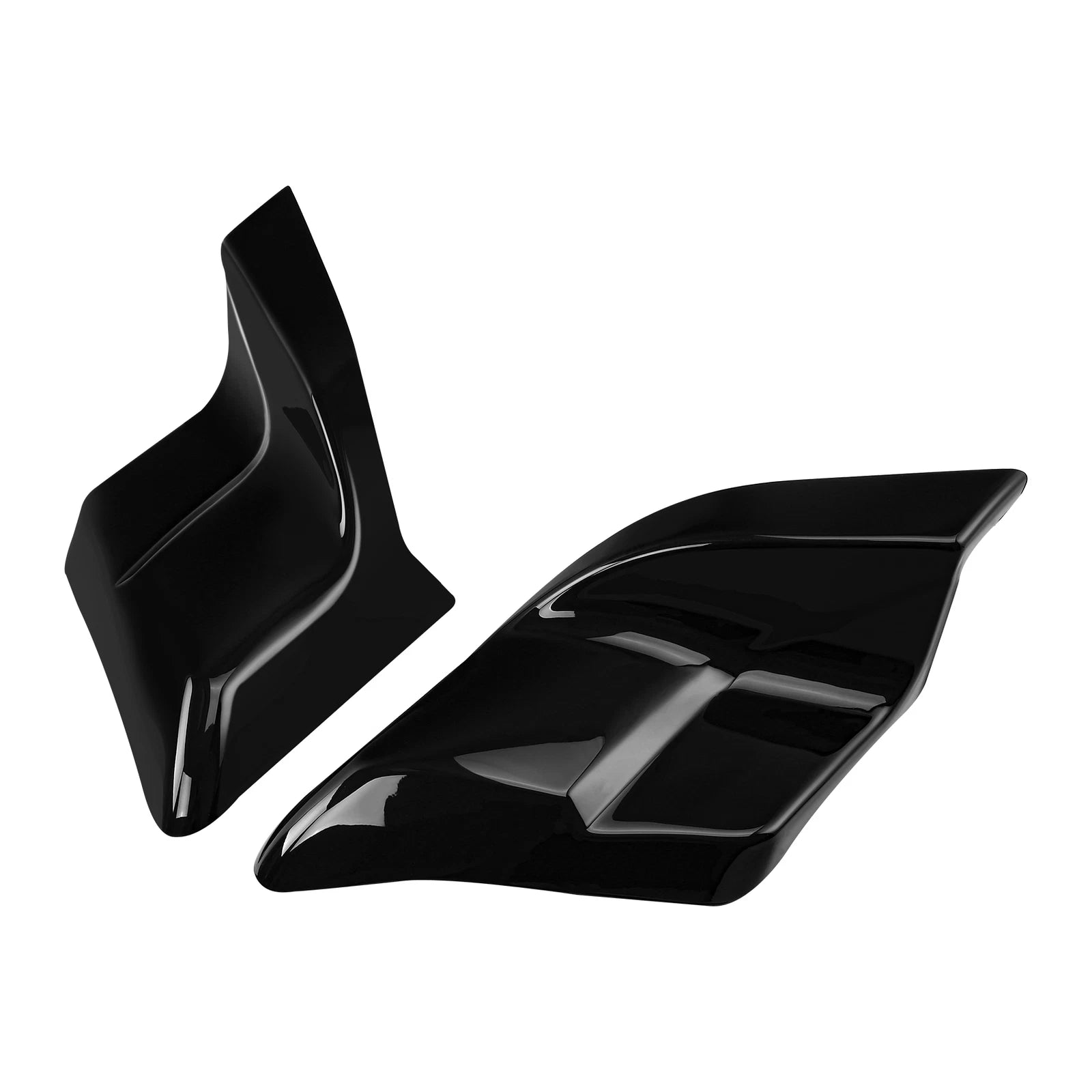 Stretched Side Covers Panel for Harley Touring Glide (2014–2024) Black