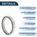 Deep Groove Ball Bearing 40x52x7mm for Scooter Skateboard (P5)