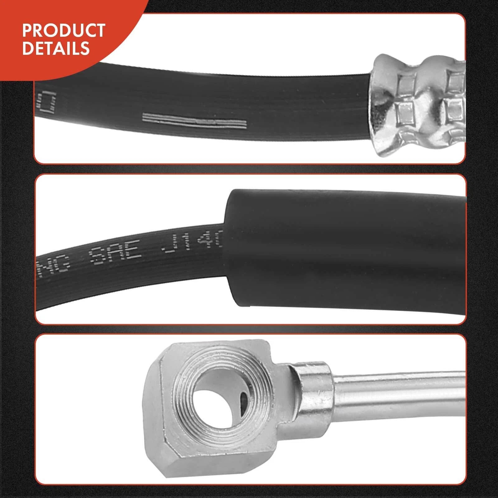 Rear Left Brake Hydraulic Hose for Buick Regal (1995–1996)