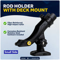 Adjustable Fishing Rod Holder for Kayak (Universal Fit)