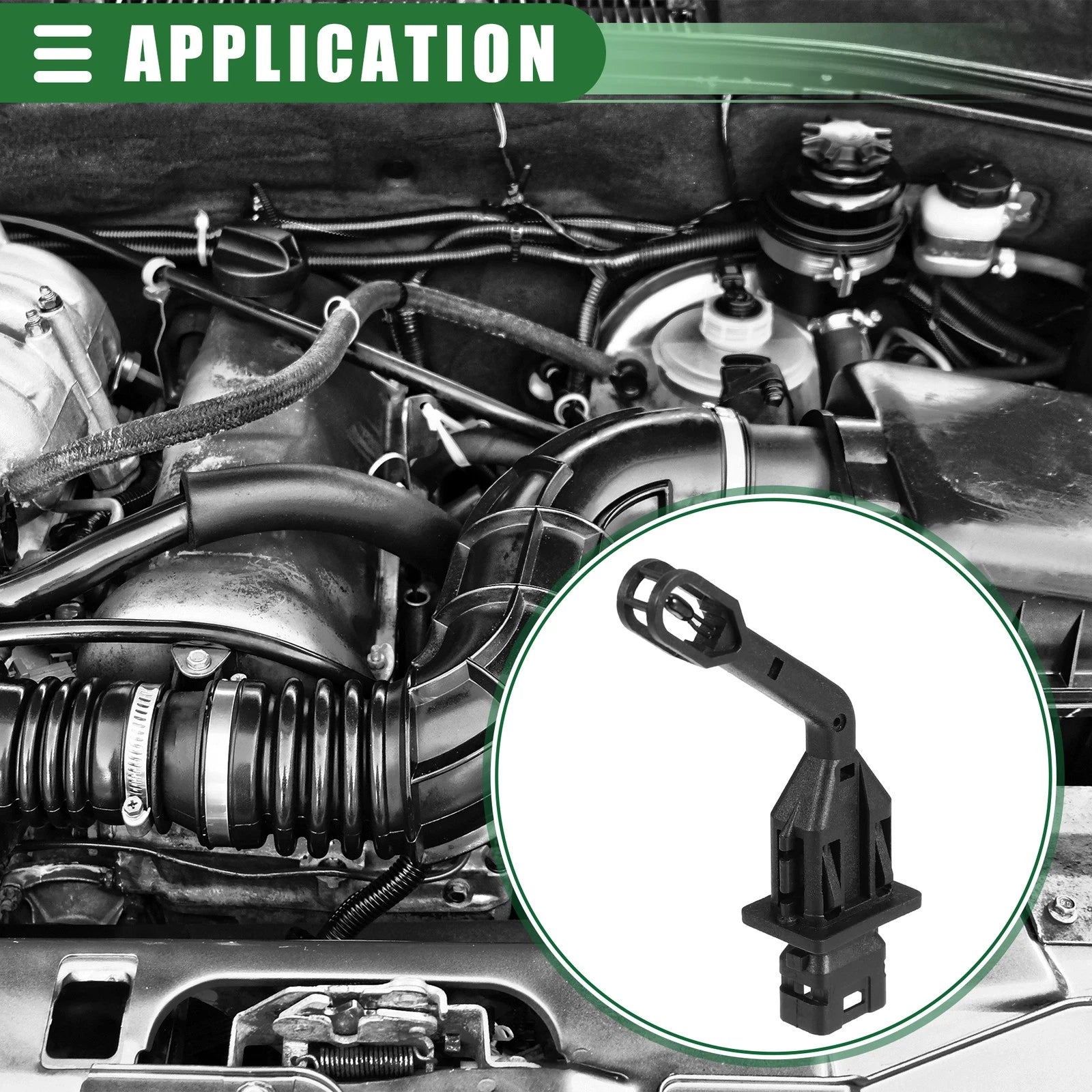 Air Intake Charge Temperature Sensor for Mercedes-Benz S500 (1999–2006) No. 2108300772, 766549598001
