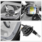 LED DRL Chrome Housing Projector Fog Lights for Freightliner Cascadia (2008–2017)