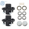 Set of 2 Trailer Hub Bearing Assembly for Straight Spindle (2000 lbs)