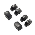 6x Handlebar Control Switch Cap Button for Harley Sportster Iron 883 1200