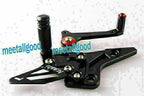 Rearset Foot Pegs for Kawasaki Z800 (2013-2014) - Black