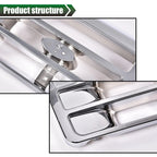 Chrome Grille and Headlight Door Set for Ford F150 F250 F350 (1992–1998)